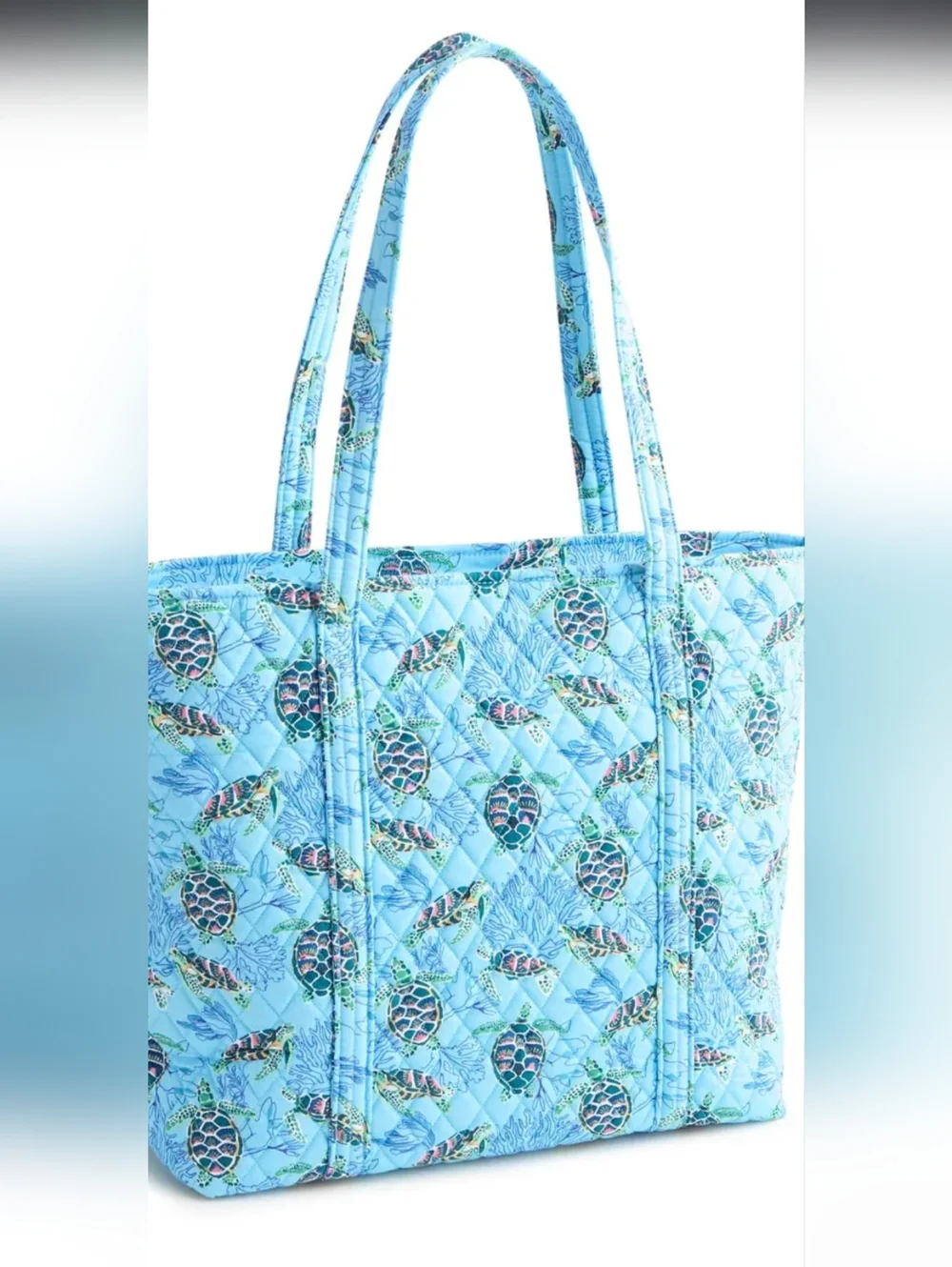 Vera Bradley Vera Tote Sea Turtles NWT - Picture 6 of 15